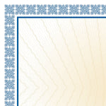 Great Papers Certificates, 8.5" x 11", Westminster Blue, 100/Pack (961032)
