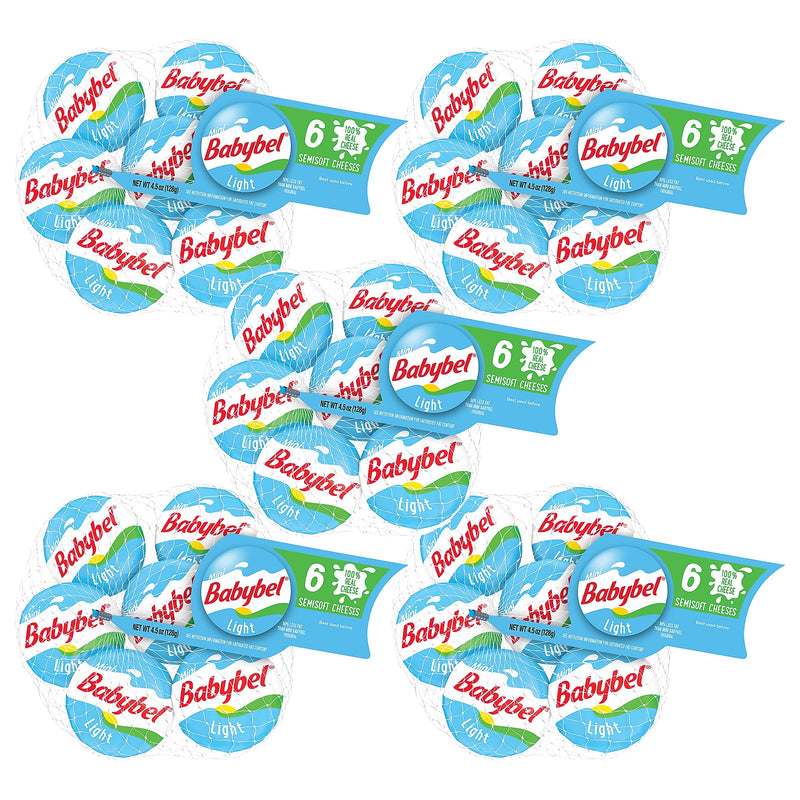 Babybel Mini Light Cheese, 5/Pack (600-00231)