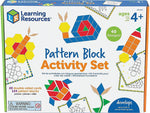 Learning Resources Pattern Block Activity Set, Assorted Colors (LER 6134)