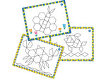 Learning Resources Pattern Block Activity Set, Assorted Colors (LER 6134)