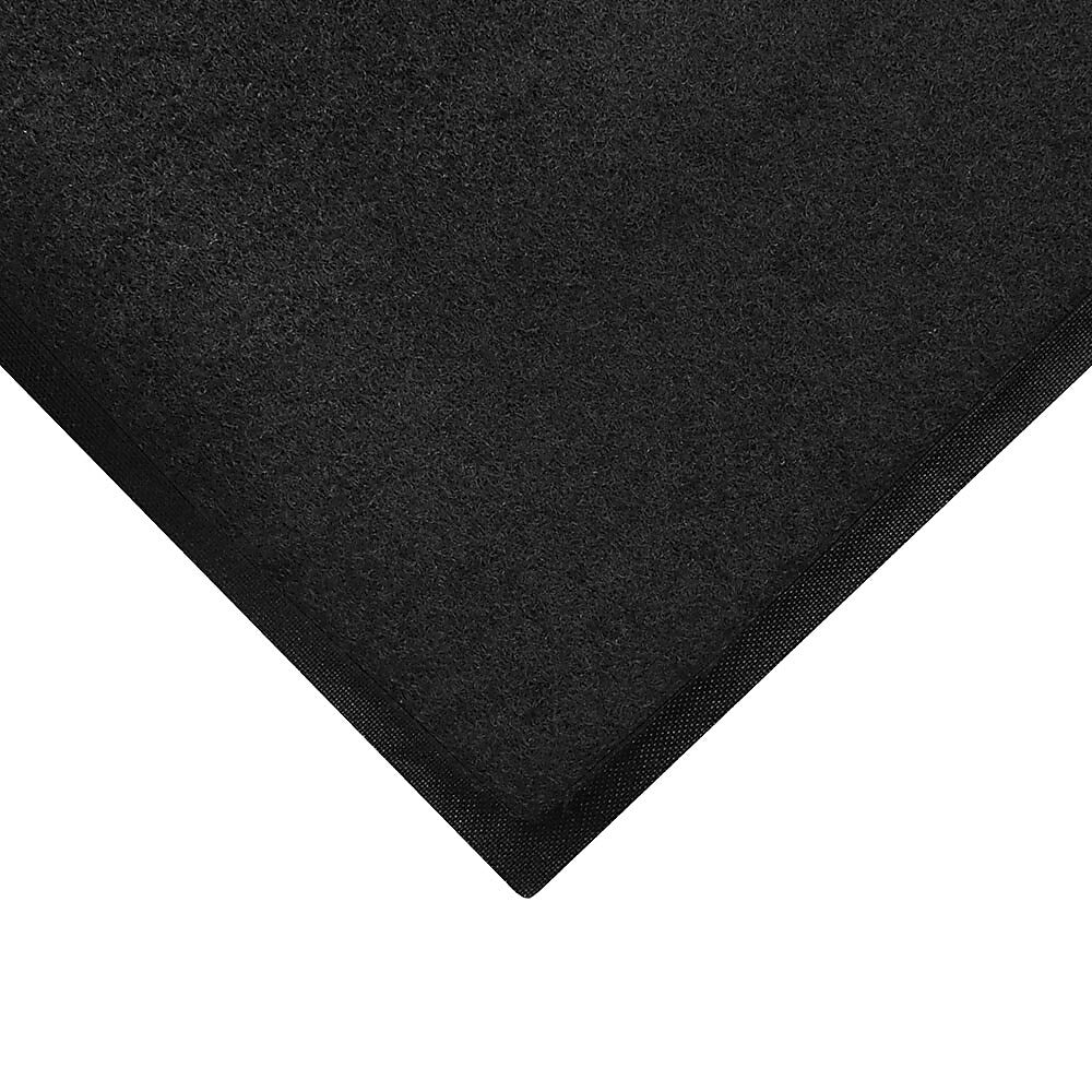 M + A Matting Brush Hog Commercial Wiper/Scraper Floor Mat, 3.75' x 9.83', Charcoal (3951410100)