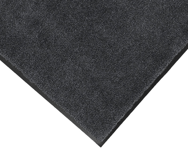 M + A Matting Classic Plush Commercial Wiper Entrance Floor Mat, 4.92' x 2.92', Midnight Grey (1806735590)