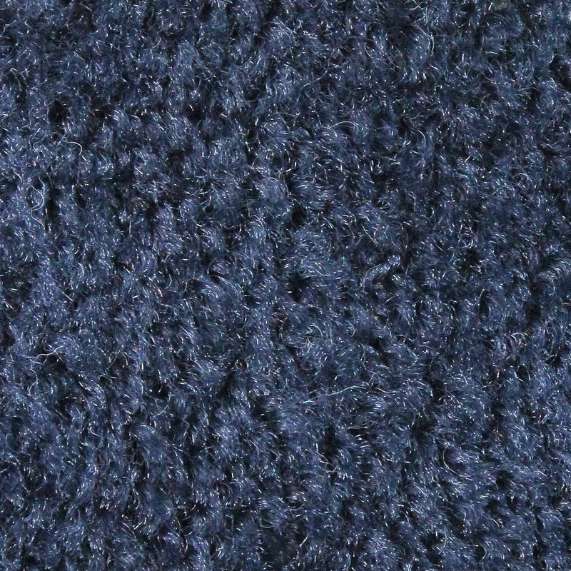 M + A Matting Classic Plush Commercial Wiper Entrance Floor Mat, 9.83' x 2.92', Deeper Navy (18051310590)