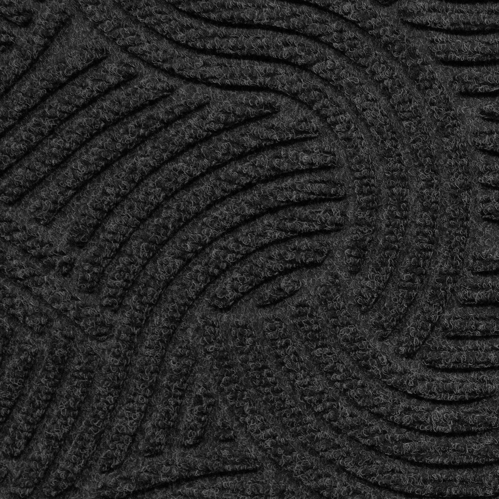 M + A Matting WaterHog Plus Indoor Mat, 3.75' x 5.83', Black Smoke (1857046090)