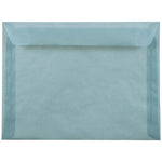 JAM Paper 9 x 12 Booklet Translucent Vellum Envelopes, Ocean Blue, 25/Pack (1592180)