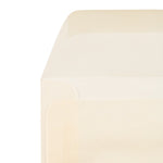 JAM Paper 8.5 x 8.5 Square Translucent Vellum Invitation Envelopes, Spring Ochre Ivory, 25/Pack (PACV530)