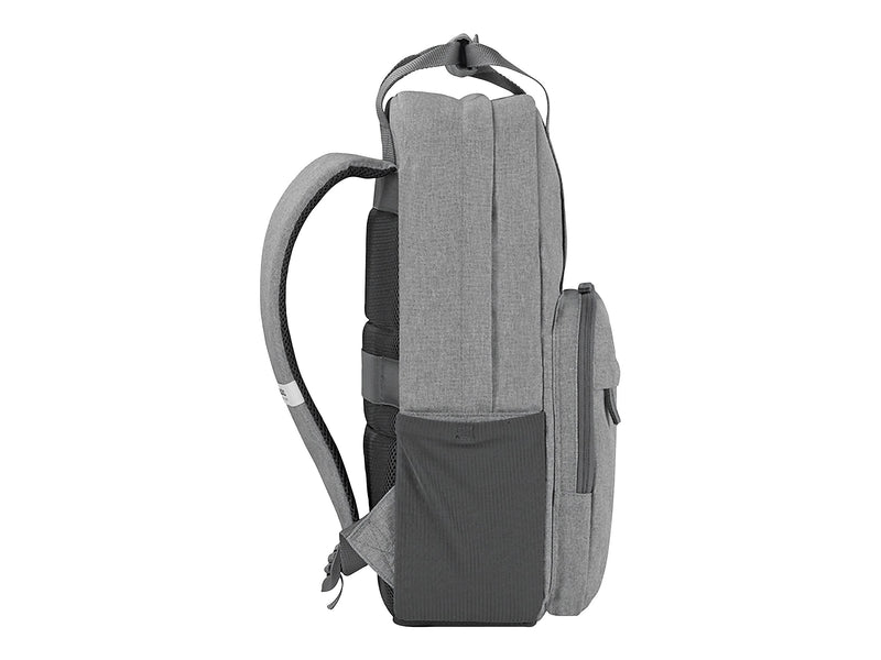 Solo New York Claim 15.6" Laptop Backpack, Heathered Gray Polyester (UBN760-10)