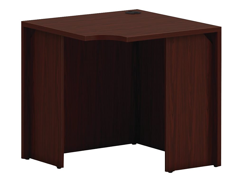 HON Mod 30"W Corner Desk Shell, Traditional Mahogany (HLPLCS30.LTM1)