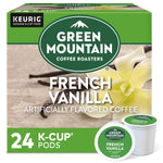 Green Mountain French Vanilla Coffee Keurig® K-Cup® Pods, Light Roast, 24/Box (5000330112)