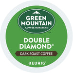 Green Mountain Double Diamond Coffee, Dark Roast, 0.40 oz. Keurig® K-Cup® Pods, 24/Box (4066)