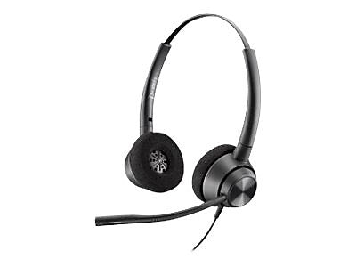 Poly Encorepro 320 QD Stereo Headset, Over-the-Head, Black (77T26AA)