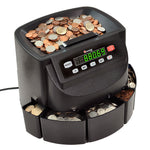 Cassida C200 Coin Sorter, 5 Compartments, Black (C200)