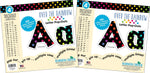 Barker Creek Over the Rainbow  4" Letters and Numbers, Multicolored, 510/Pack (BC3636)