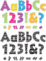 Barker Creek Bohemian & Kai Ola  4" Letters and Numbers, Multicolored, 510/Pack (BC3859)