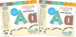 Barker Creek Moroccan  4" Letters and Numbers, Multicolored, 510/Pack (BC3645)
