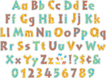Barker Creek Moroccan  4" Letters and Numbers, Multicolored, 510/Pack (BC3645)