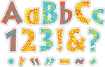 Barker Creek Moroccan  4" Letters and Numbers, Multicolored, 510/Pack (BC3645)