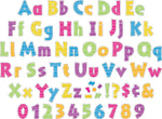 Barker Creek Kai Ola  4" Letters and Numbers, Multicolored, 255/Pack (BC1729)