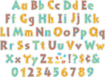 Barker Creek Moroccan  4" Letters and Numbers, Multicolored, 255/Pack (BC1722)