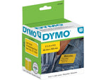 DYMO LabelWriter 2133382 Name Badge Labels, 4" x 2-1/8", Black on Yellow, 220 Labels/Roll (2133382)