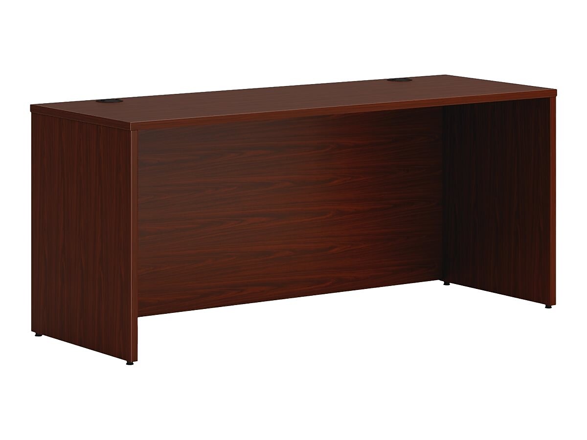 HON Mod 66"W Credenza Shell, Traditional Mahogany (HLPLCS6624.LTM1)