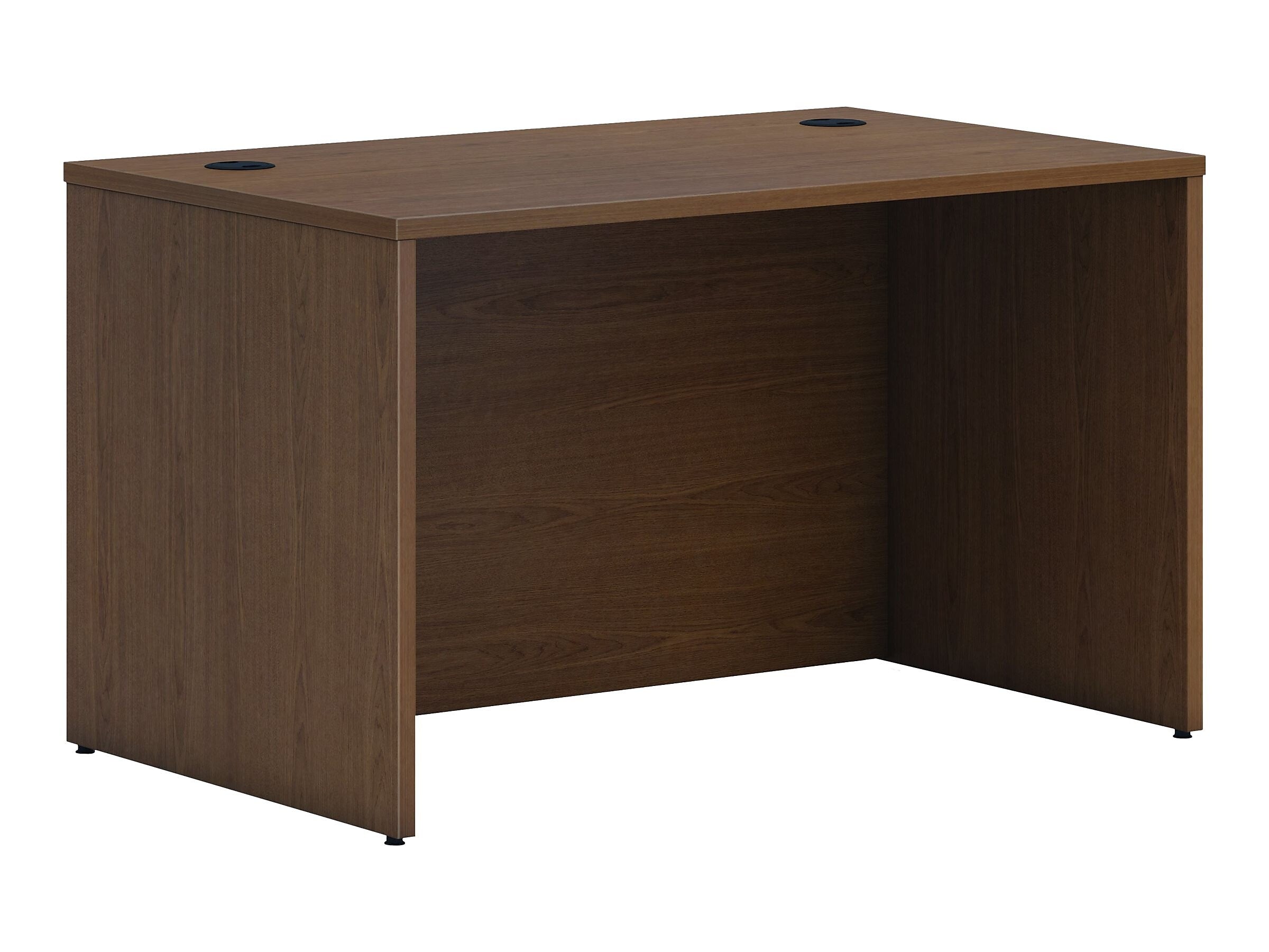 HON Mod 48" Desk Shell, Sepia Walnut (HLPLDS4830.LSE1)