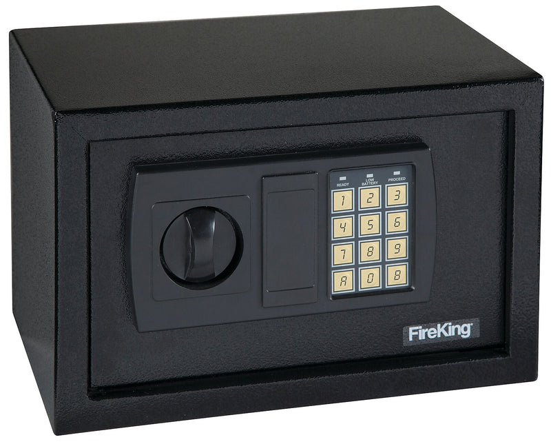 FireKing Personal Steel Standard Home Safe with Keypad Lock, 0.3 Cu. Ft.  (HS1207)