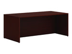 HON Mod 72" Desk Shell, Traditional Mahogany (HLPLDS7236.LTM1)