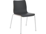 HON Ruck Modern Laminate Dining Chair, Charcoal (HRUCK1L.S.PR8)