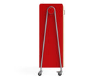 Safco Whiffle Typical 15 Mobile Storage Cabinet, 60"H x 30"W x 19.75"D, Red Mixed Materials (3935RED)