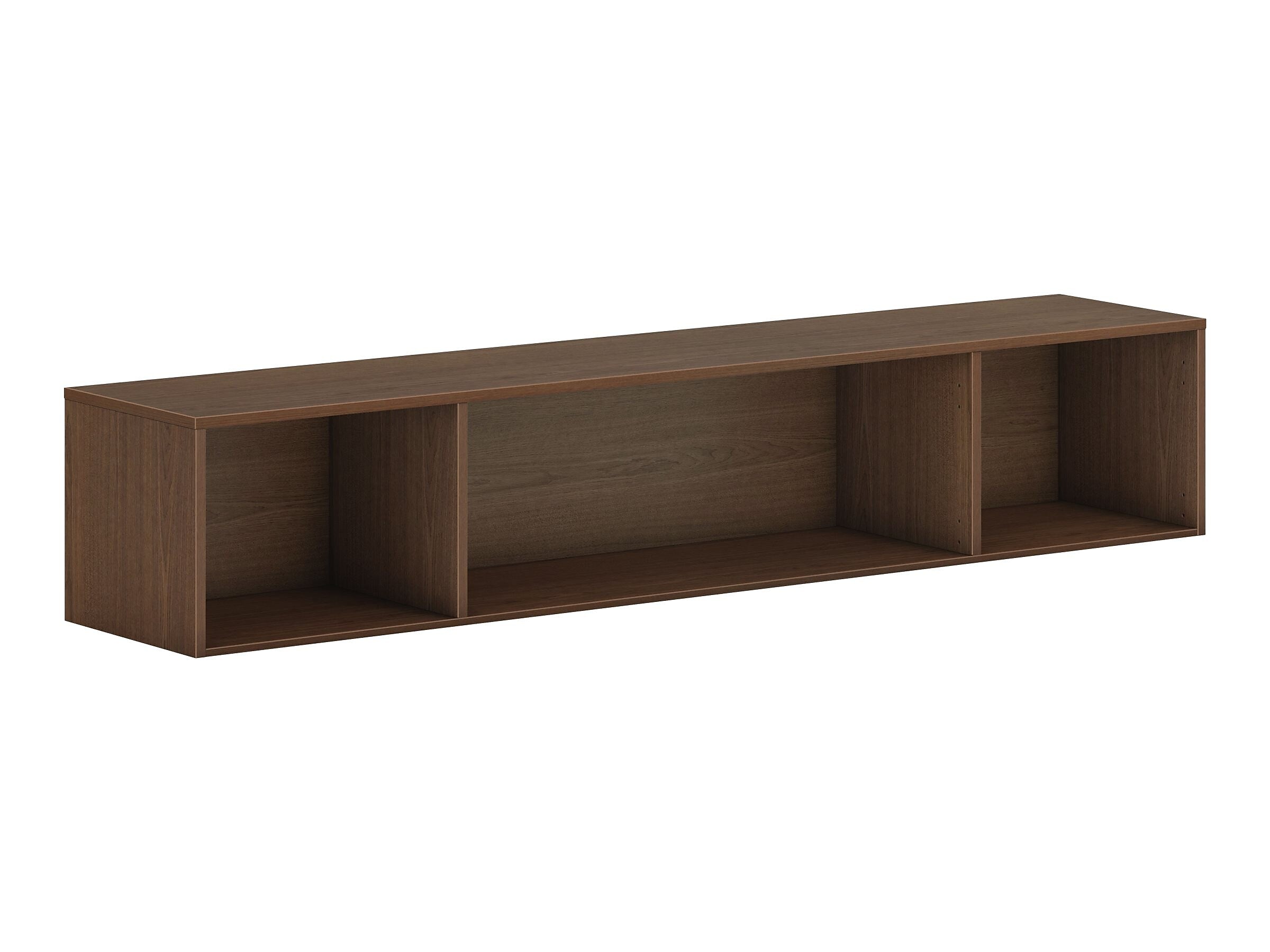 HON Mod 13.5" Wall Cabinet with 1 Shelf, Sepia Walnut (HLPLWMH72.LSE1)