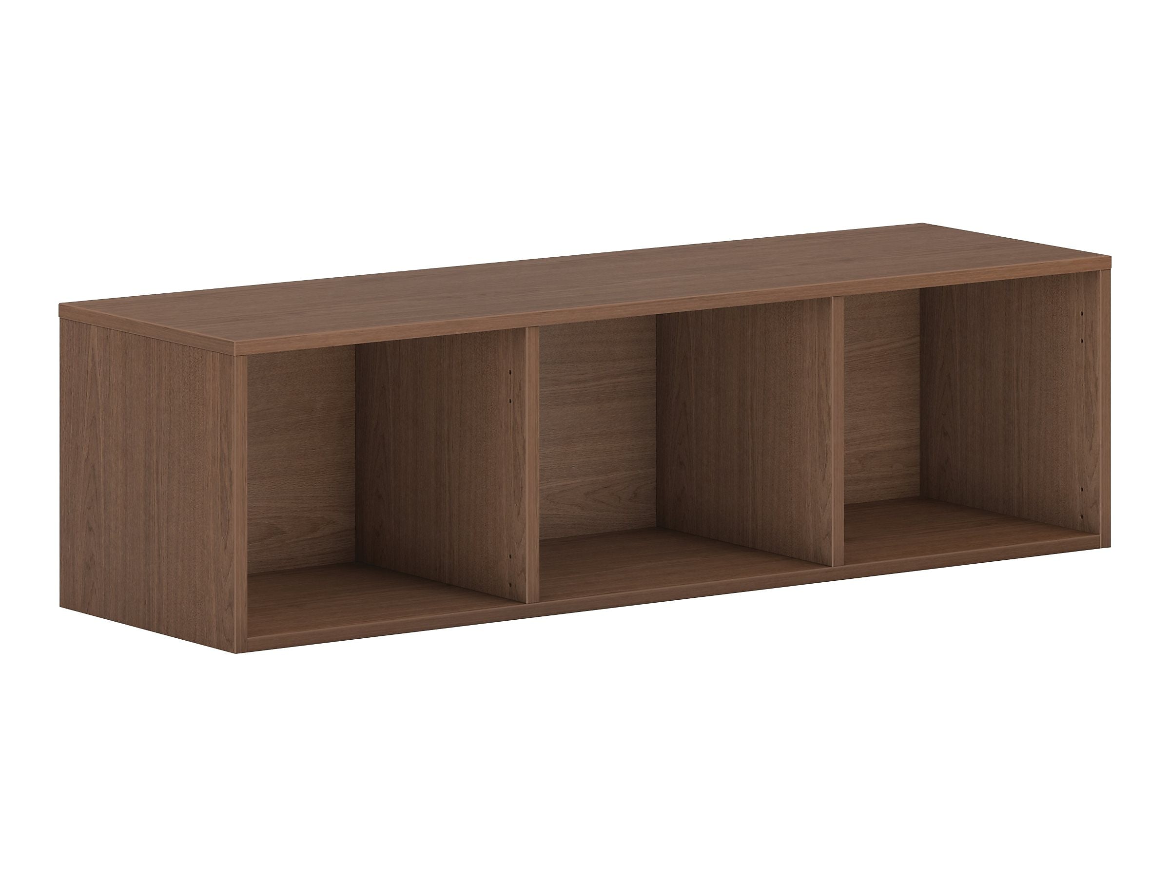 HON Mod 13.5" Wall Cabinet with 1 Shelf, Sepia Walnut (HLPLWMH48.LSE1)