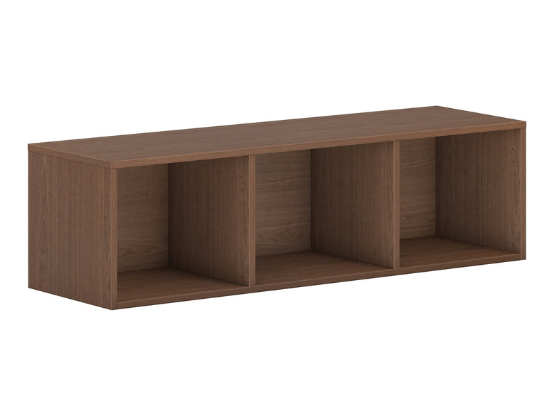 HON Mod 13.5" Wall Cabinet with 1 Shelf, Sepia Walnut (HLPLWMH48.LSE1)
