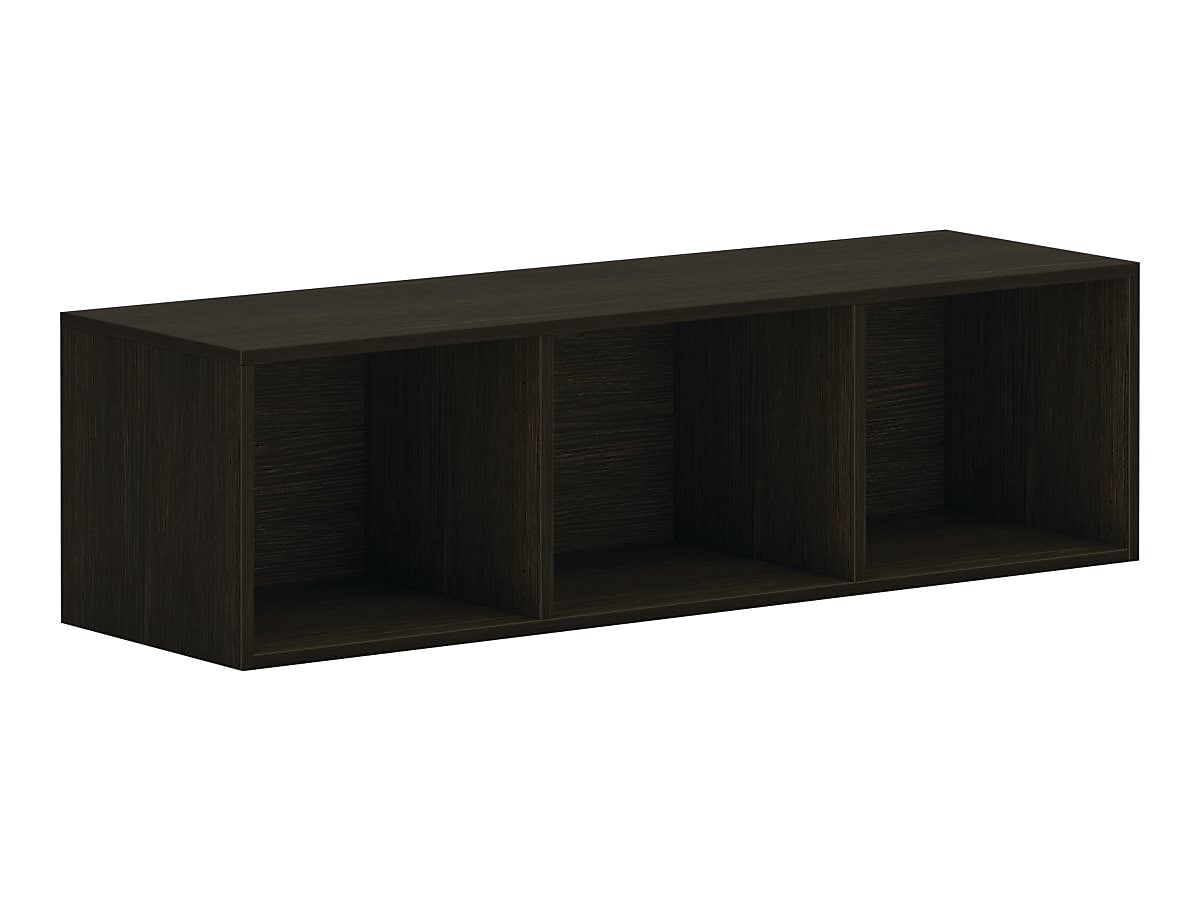 HON Mod 13.5" Wall Cabinet with 1 Shelf, Java Oak (HLPLWMH48.LJA1)