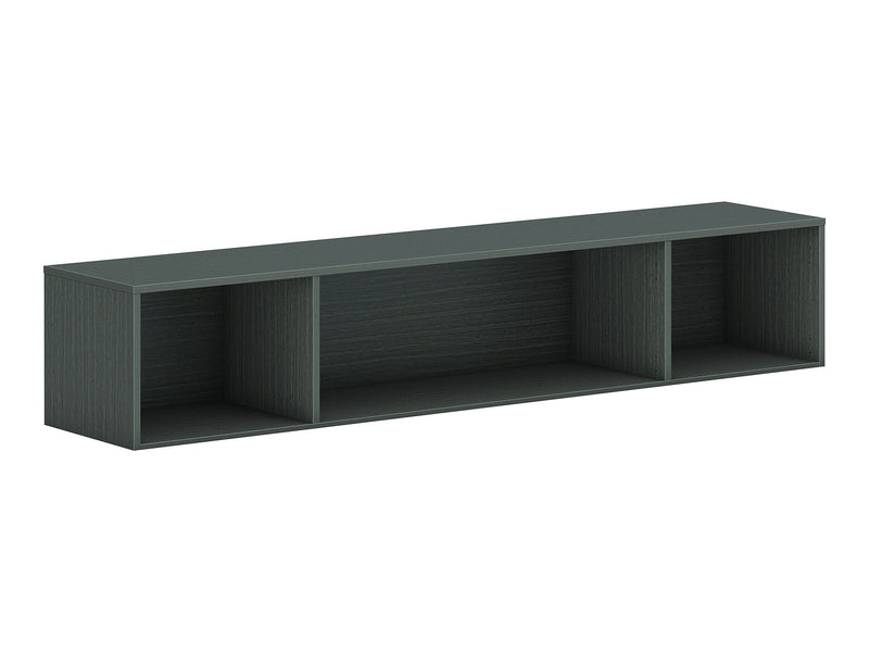HON Mod 13.5" Wall Cabinet with 1 Shelf, Slate Teak (HLPLWMH72.LSL1)