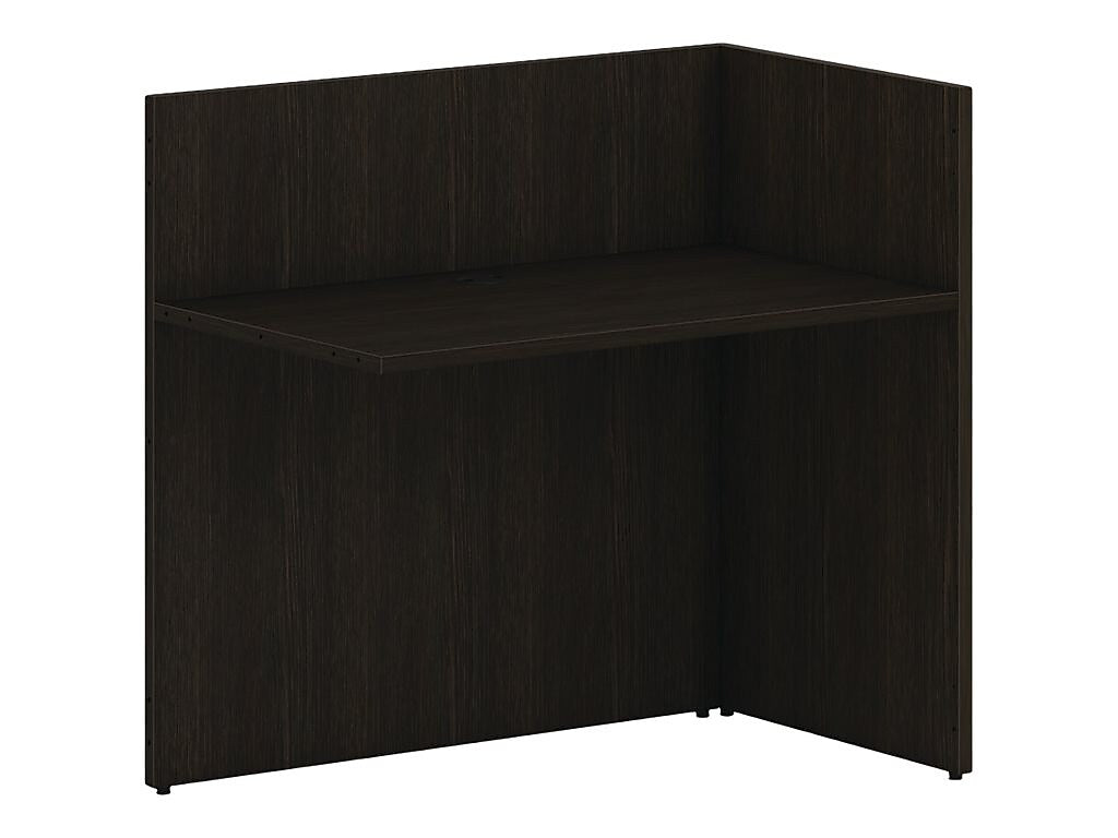 HON Mod 42" Reception Return Shell Desk, Java Oak (HLPLRCPNRS4225.LJA1)