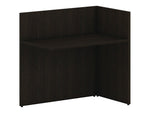 HON Mod 42" Reception Return Shell Desk, Java Oak (HLPLRCPNRS4225.LJA1)