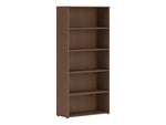 HON Mod 65"H 5-Shelf Bookcase, Sepia Walnut (HLPLBC3013B5.LSE1)