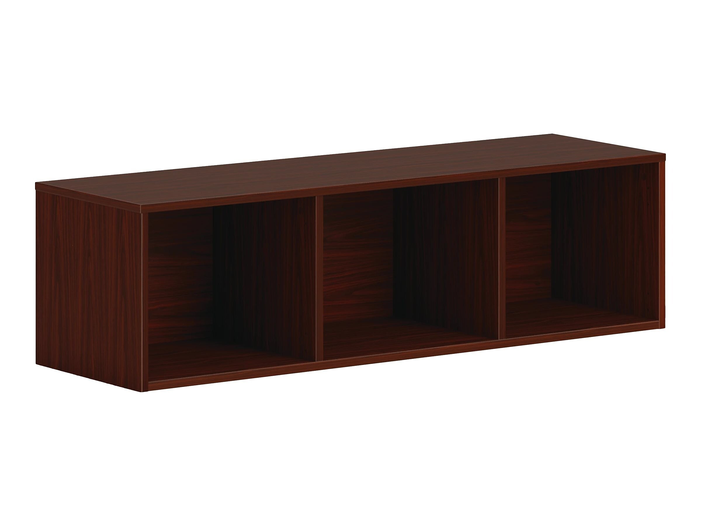 HON Mod 13.5" Wall Cabinet with 1 Shelf, Traditional Mahogany (HLPLWMH48.LTM1)