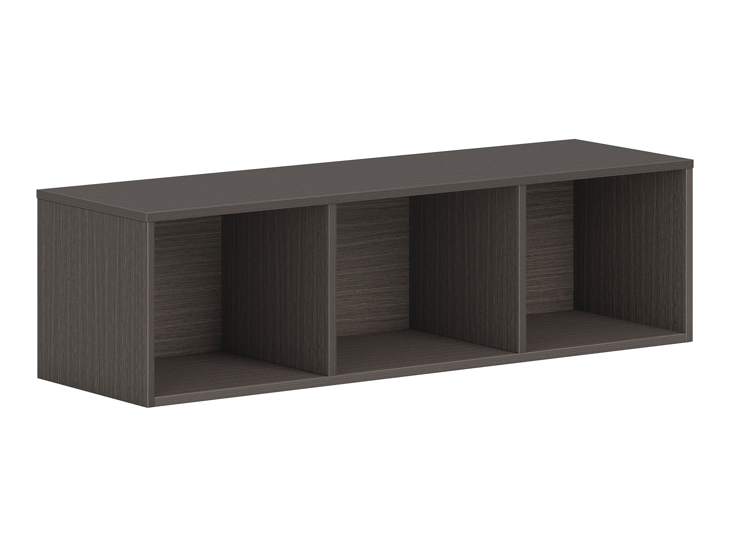HON Mod 13.5" Wall Cabinet with 1 Shelf, Slate Teak (HLPLWMH48.LSL1)