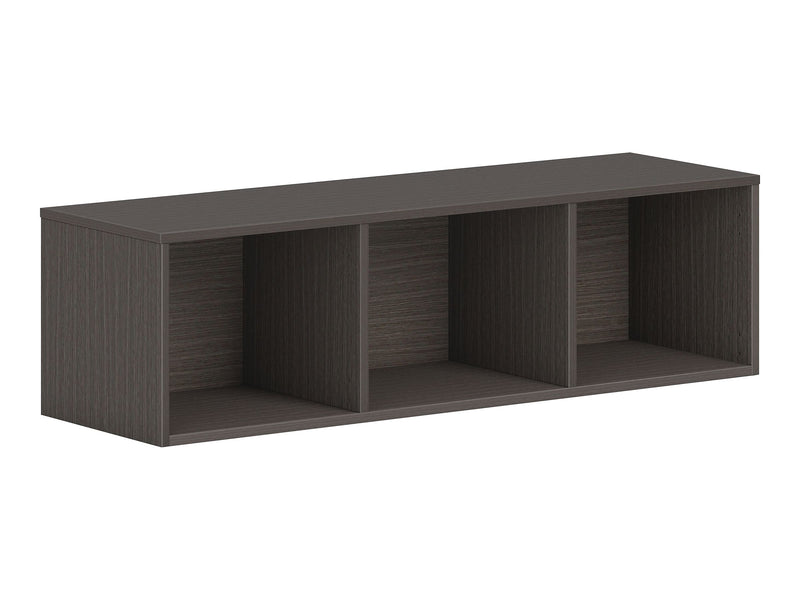 HON Mod 13.5" Wall Cabinet with 1 Shelf, Slate Teak (HLPLWMH48.LSL1)