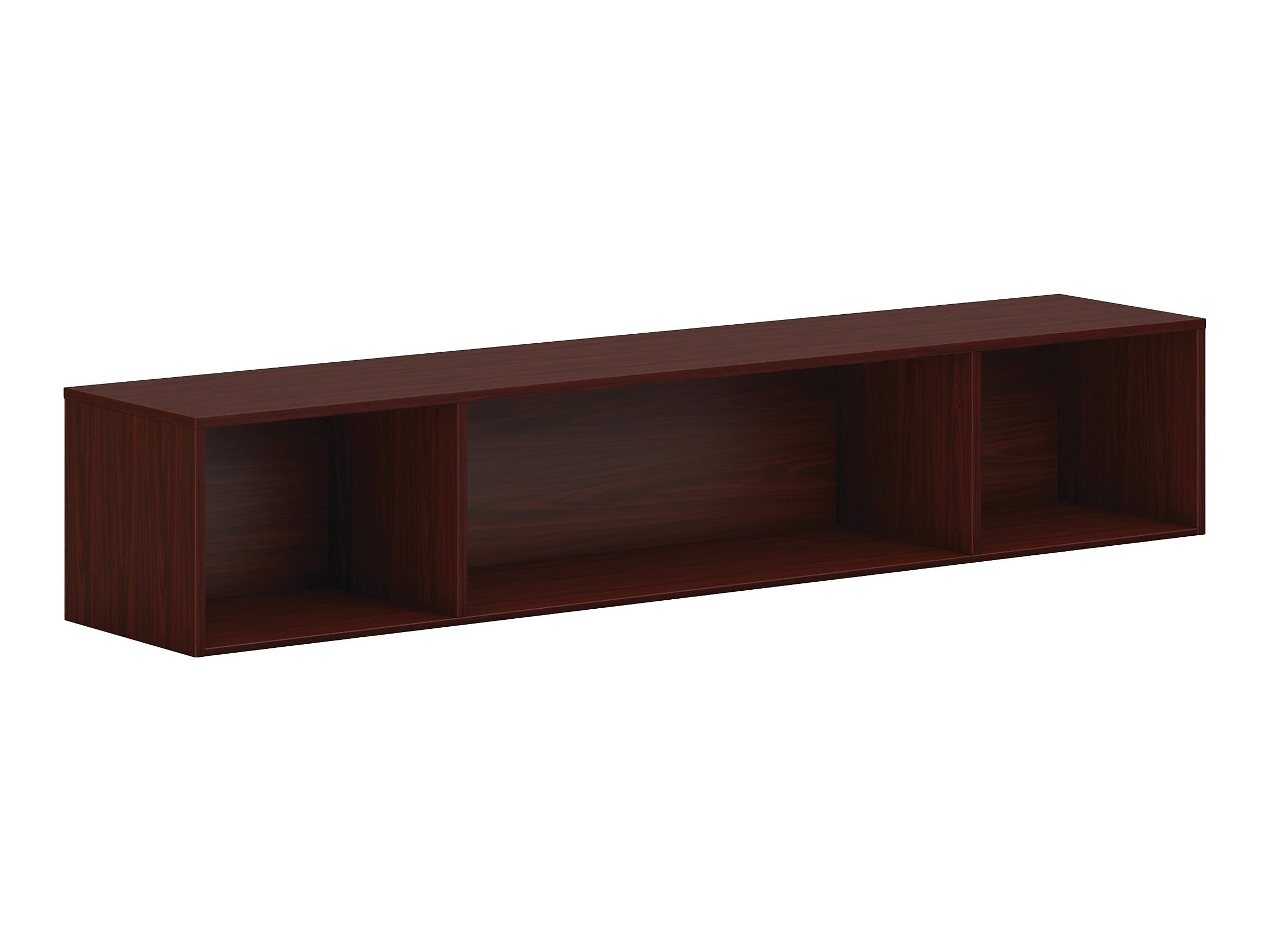 HON Mod 13.5" Wall Cabinet with 1 Shelf, Traditional Mahogany (HLPLWMH72.LTM1)