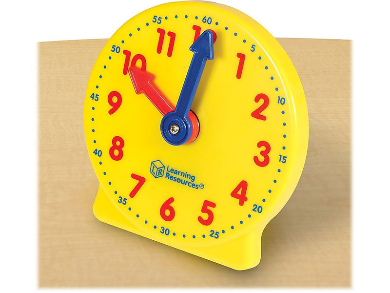 Learning Resources Big Time Learning Clock, Yellow (LER3675)