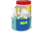 Learning Resources Create-A-Space 3.7" x 5.85" Plastic Sanitizer Station, Turquoise/Blue/White (LER4362)
