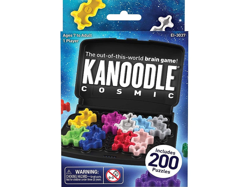 Educational Insights Kanoodle Cosmic, Brain Teaser Puzzle Challenge Game, Ages 7+ (3037)