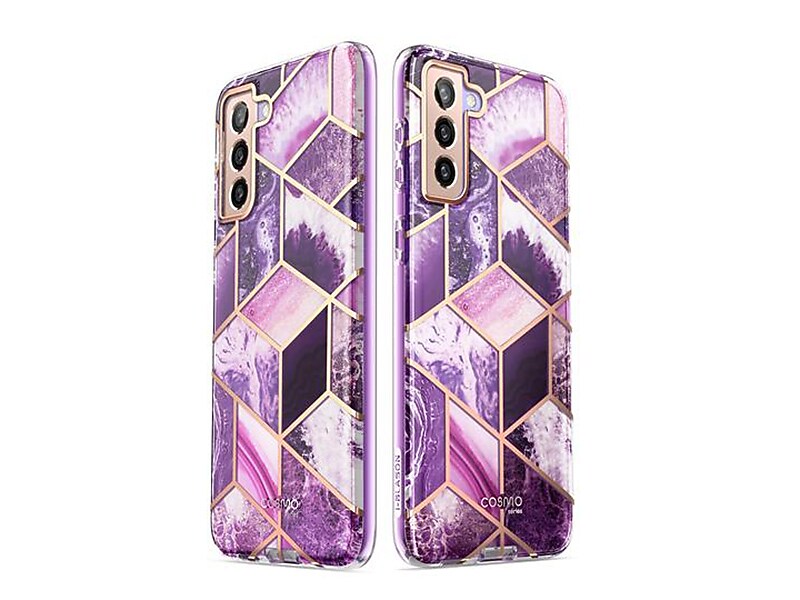 i-Blason Cosmo Marble Purple Case for Samsung Galaxy S21 (Galaxy-S21-Cosmo-Ameth)