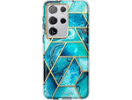 i-Blason Cosmo Ocean Blue Case for Samsung Galaxy S21 Ultra (Galaxy-S21Ultra-Cosmo-Ocean)