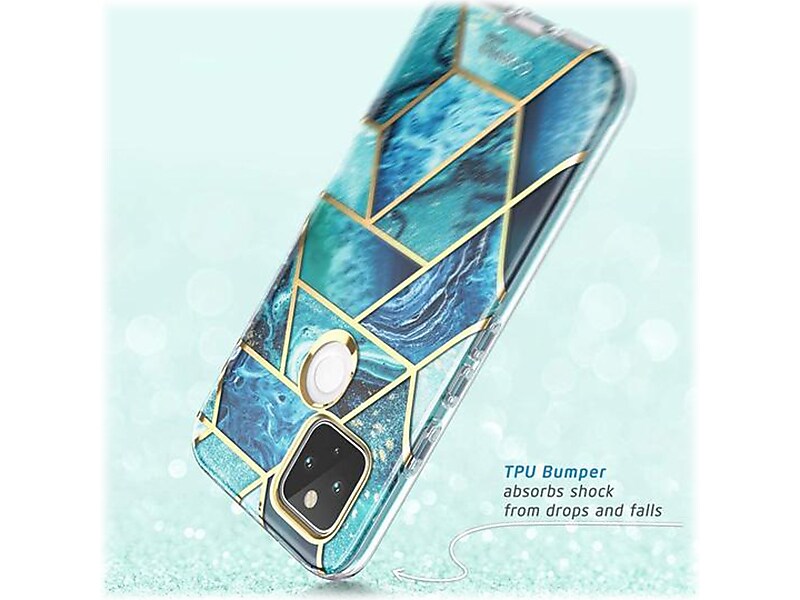 i-Blason Cosmo Ocean Blue Case for Google Pixel 5 (GooglePixel5-Cosmo-SP-Ocean)