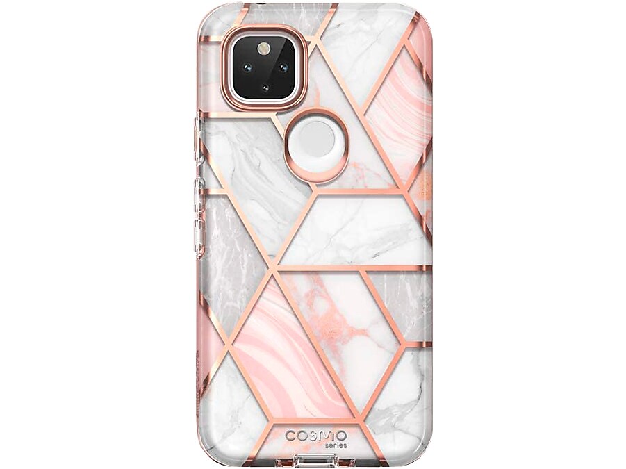 i-Blason Cosmo Marble Pink Case for Google Pixel 5 (GooglePixel5-Cosmo-SP-Marble)