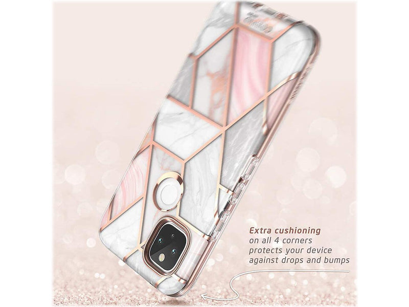 i-Blason Cosmo Marble Pink Case for Google Pixel 5 (GooglePixel5-Cosmo-SP-Marble)